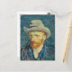 Cartão Postal Autorretrato | Vincent Van Gogh (Frente/Verso In Situ)