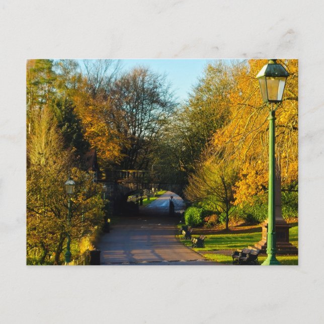 Cartão Postal Autumn  (Frente)