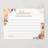 Autumn Burgundy Palavras Douradas Florais do Cartã