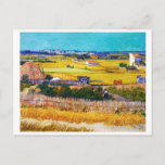 Cartão Postal Autumn Countryside, Van Gogh<br><div class="desc">Vincent Willem van Gogh (30 de março de 1853 - 29 de julho de 1890) foi um pintor holandês impressionista poste que se encontra entre as figuras mais famosas e influentes da história da arte ocidental. Em pouco mais de uma década, criou cerca de 2.100 trabalhos de arte, incluindo cerca...</div>