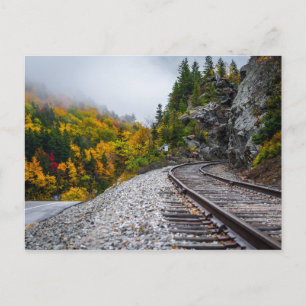 Cartão Postal Autumn em New Hampshire Postcard