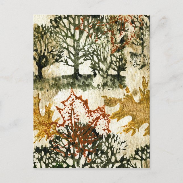 Cartão Postal Autumn Glory (Frente)