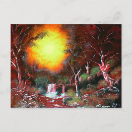 Cartão Postal Autumn Glow