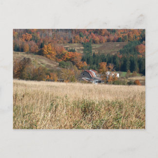 Cartão Postal Autumn In Vermont postcard