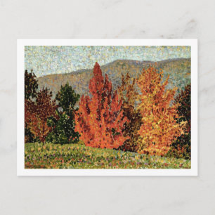 Cartão Postal Autumn Landscape, c.1903 (óleo na canvas)