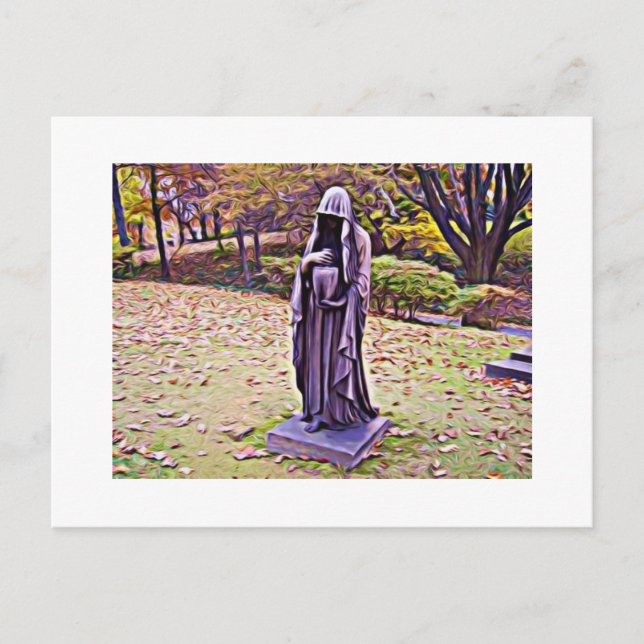 Cartão Postal Autumn Mourner (Frente)