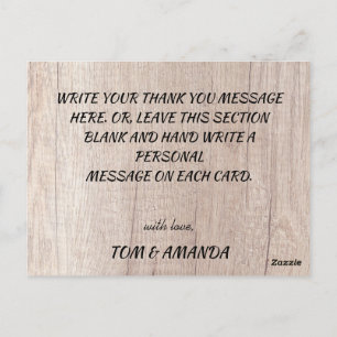 Cartão Postal Autumn Rustic Burgundy Calliografia Flat Wedding