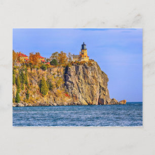 Cartão Postal Autumn Split Rock