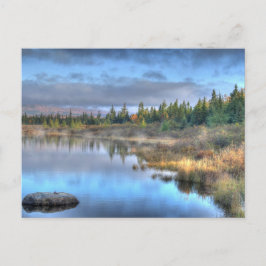 Cartão Postal Autumn Sunrise at Moosehead Lake Maine
