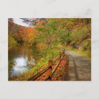Cartão Postal Autumn Walk Lynchburg City Trails