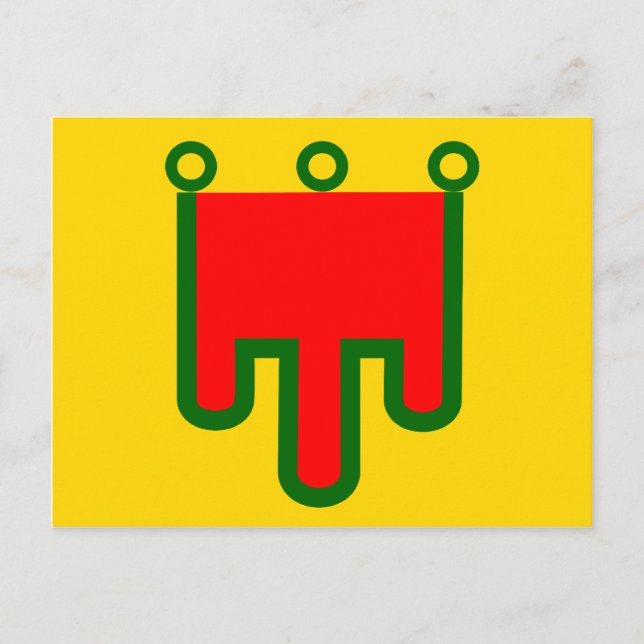 Cartão Postal Auvergne, França (Frente)