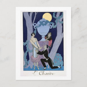 Cartão Postal Avarice, 1924 (impressão pochoir)