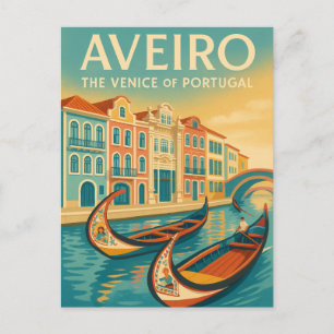 Cartão Postal Aveiro – A Veneza de Portugal