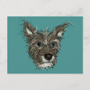 Cartão Postal avelã