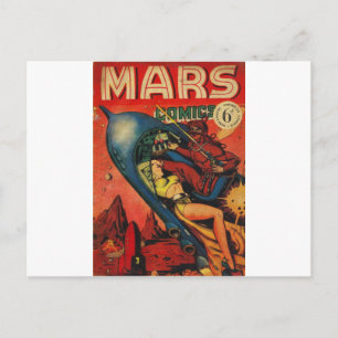 Cartão Postal Aventura em Marte
