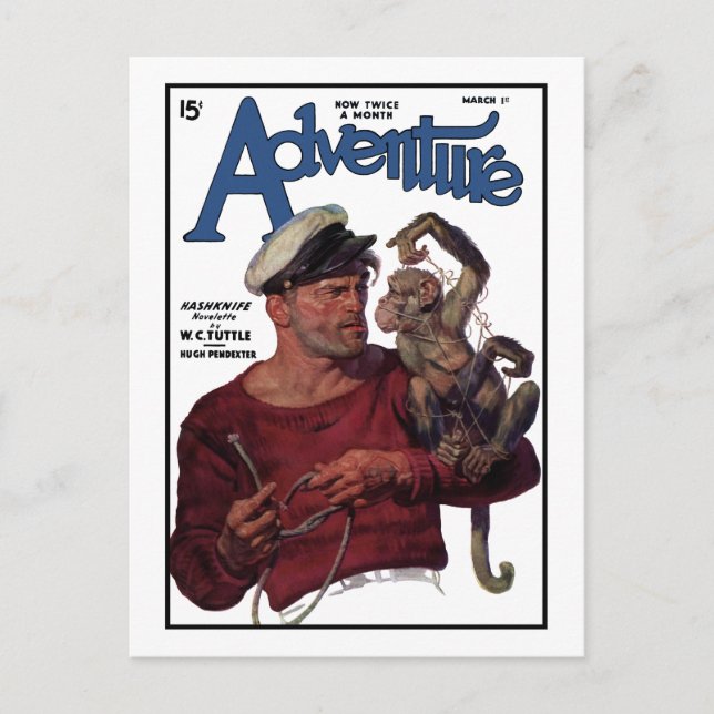 Cartão Postal Aventura (Mar, 1935) (Frente)