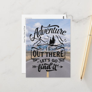 Cartão Postal Aventura no Grand Teton