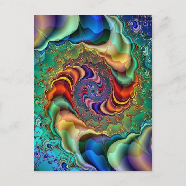 Cartão Postal Aventura visual (Frente)