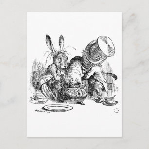 Cartão Postal Aventuras de Alice no País das Maravilhas