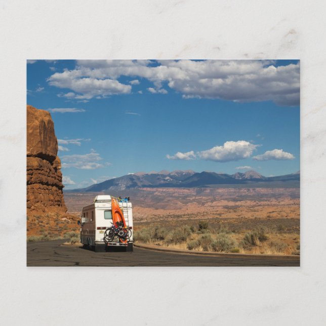 Cartão Postal Aventuras em Utah (Frente)