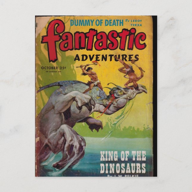 Cartão Postal Aventuras Fantásticas 17 (Frente)