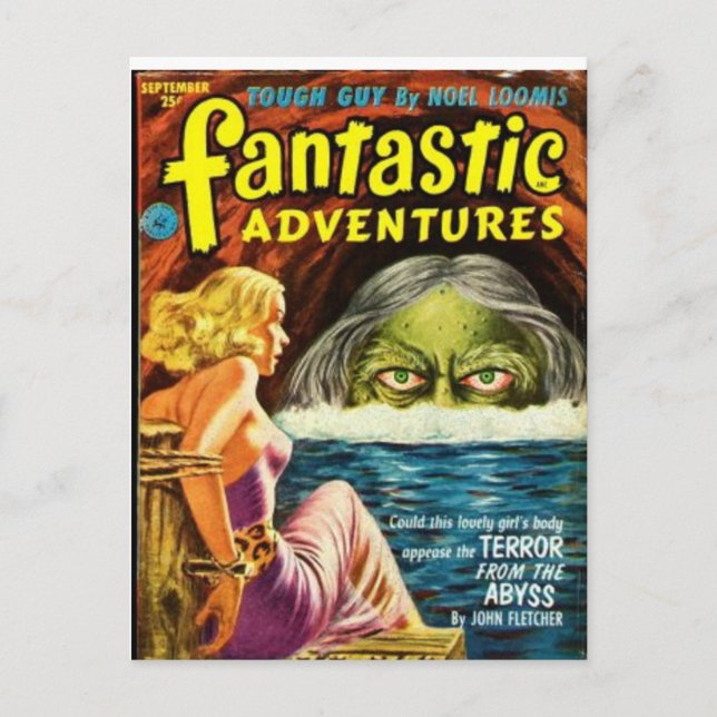 Cartão Postal Aventuras Fantásticas 19 (Frente)