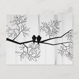 Cartão Postal aves