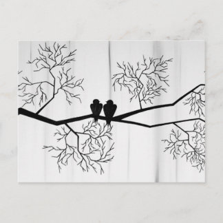 Cartão Postal aves