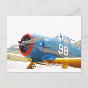 Cartão Postal Avião