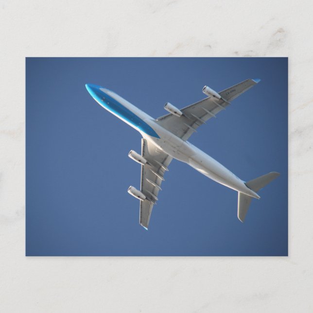 Cartão Postal Avião (Frente)