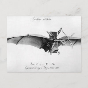 Cartão Postal Avião III, "O Bat"