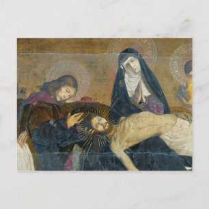 Cartão Postal Avignon Pieta, 1450-60
