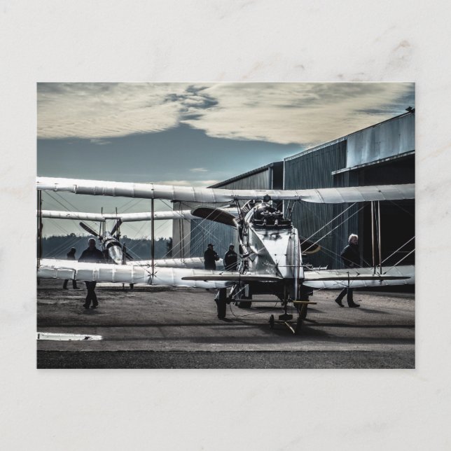 Cartão Postal Aviões (Frente)