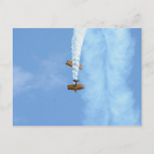 Cartão Postal Aviões aerodinâmicos