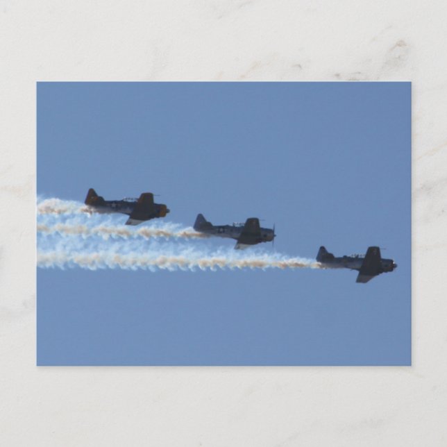 Cartão Postal Aviões de Guerra (Frente)