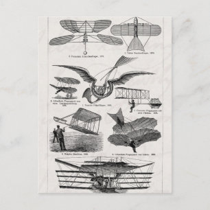 Cartão Postal Aviões Vintage Aviões Aviões Aviões Aviões Av