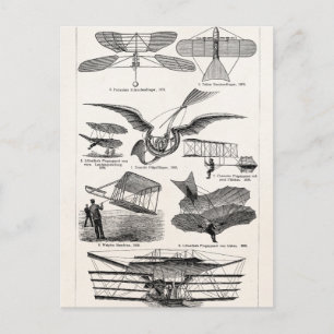 Cartão Postal Aviões Vintage Aviões Aviões Aviões Aviões Av