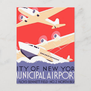 Cartão Postal Aviões Voando Aviões Propulsores Vintage