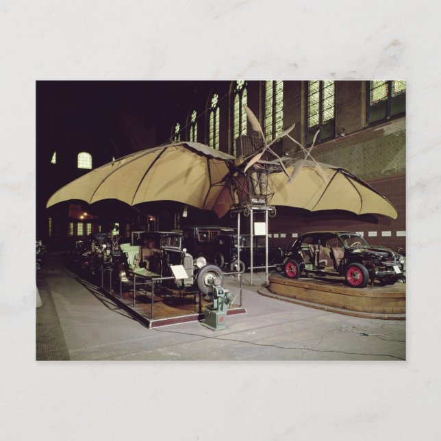 Cartão Postal Avion III, The Bat, 1897 (Frente)