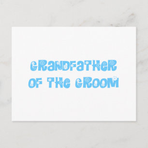Cartão Postal Avô do Noivo