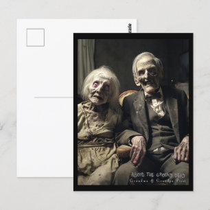 Cartão Postal Avó e Avô Pizzi