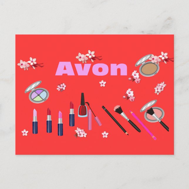 Cartão postal Avon (Frente)