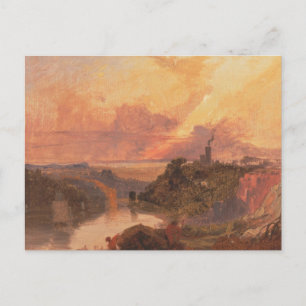 Cartão Postal Avon Gorge em Sunset Francis Danby Oil Painting