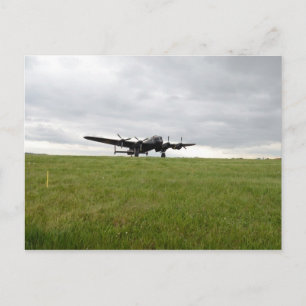 Cartão Postal Avro Lancaster Taxiing