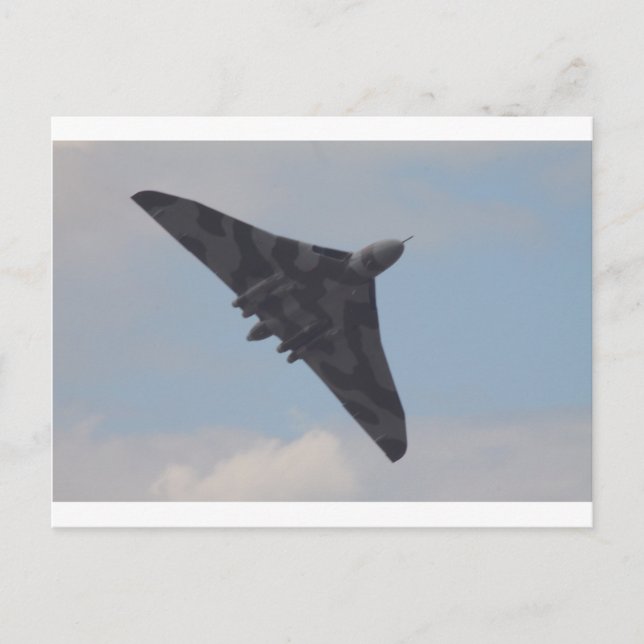 Cartão Postal Avro Vulcan XH558 (Frente)