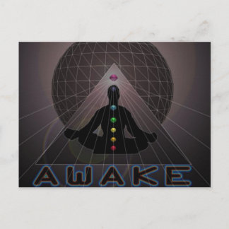 CARTÃO POSTAL AWAKE LOGO