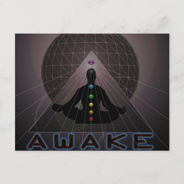 CARTÃO POSTAL AWAKE LOGO (Frente)