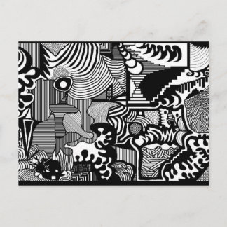 Cartão Postal ax ming Arts