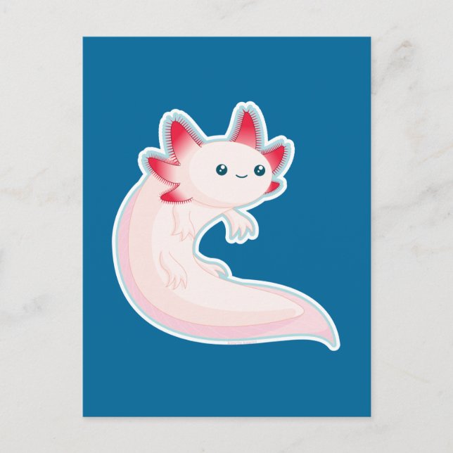Cartão Postal Axolotl (Frente)