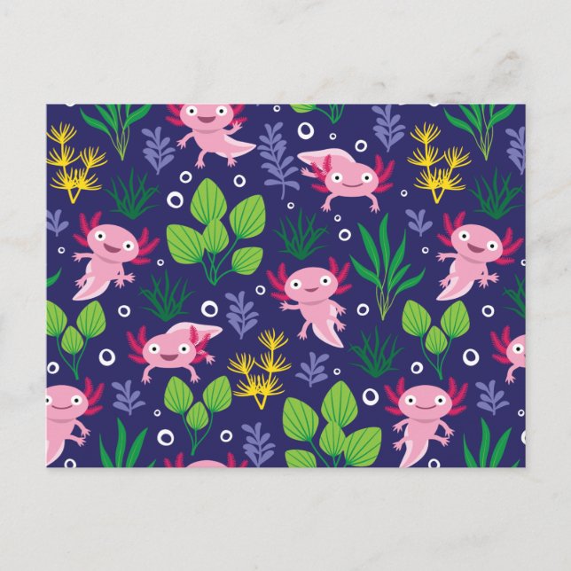 Cartão Postal Axolotl (Frente)